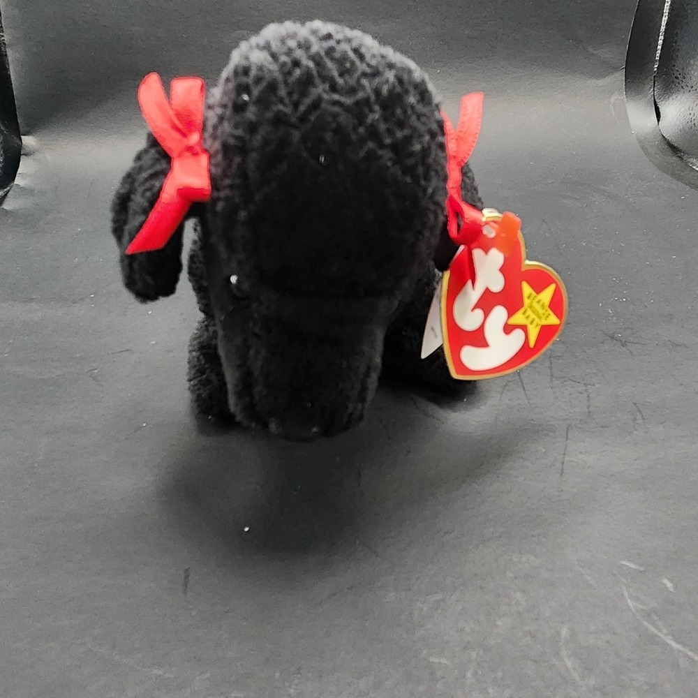 Vintage Retired‎ GiGi TY Beanie Baby Poodle Dog